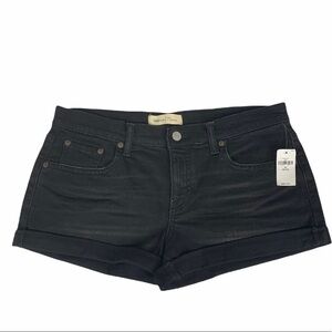 GAP 1969 black denim 3” shorts size 30P